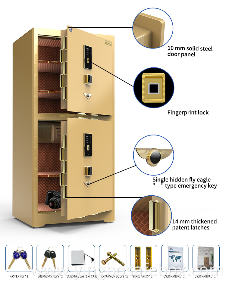 big storage space laptop safe box